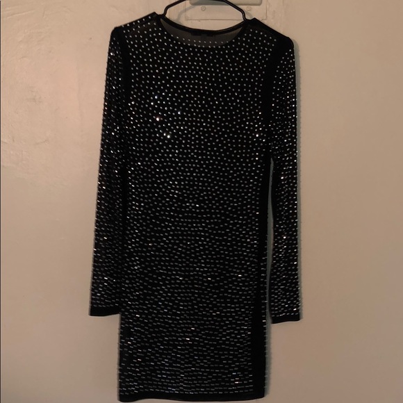 Rhinestone sheer dress - Picture 4 of 8